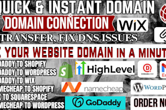 redirect and fix, connect domain dns to shopify website subdomain systeme io wix