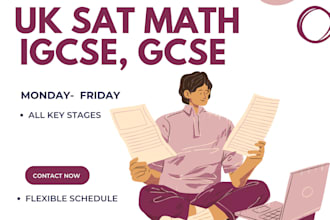 teach UK sat math all key stages, igcse, gcse