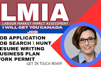 do lmia, business plan, canada job application, work permit, resume writing, ein