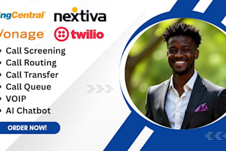 be your voip and call routing expert for ringcentral nextiva vonage and twilio