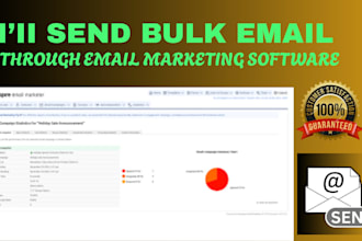 send bulk email marketing with text images and  html templates