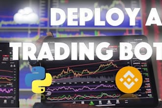 code trading bot using binance API, python trading bot, mt5 trading bot