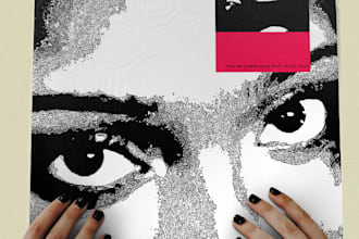 create an album or vinyl cover