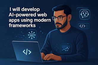 develop ai powered web apps using modern frameworks