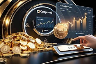 create defi staking platforms with ROI dashboards