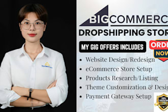design bigcommerce website, redesign bigcommerce bigcommerce dropshipping store