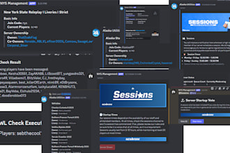 make you a discord bot that uses the prc API