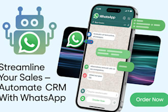 build a smart ai whatsapp chatbot with payment and CRM integration