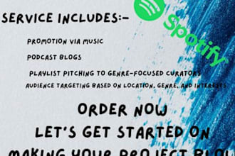 organic spotify podcast music engagement promotion viral track marketing growth