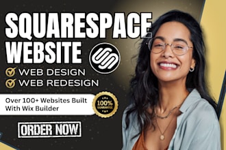 build responsive squarespace website design, redesign squarespace, squarespace