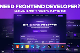 convert figma to a responsive website using react or next js and typescript