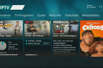 build a professional iptv website,  iptv website in wordpress and whmcs