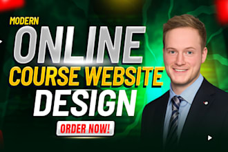 build online course website kajabi website podia teachable thinkific sales page