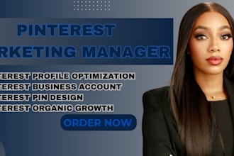 be your pinterest marketing seo manager  pin