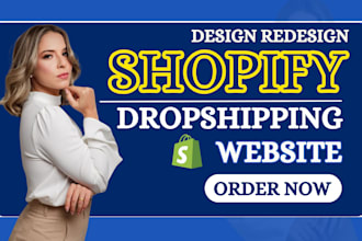 design shopify website, redesign shopify store, setup print on demand store