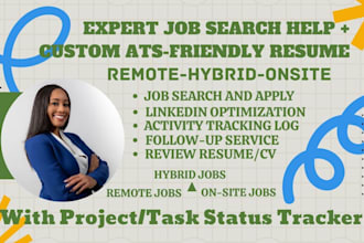 improve your job search with expert application support and reverse recruiting