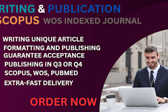 write and publish articles in scopus, wos indexed journals