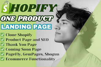 clone your shopify landing page using pagefly, gempages, replo, or shogun