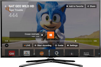 develop iptv, ott player app for android, ios, amazon firetv, roku, lg webos