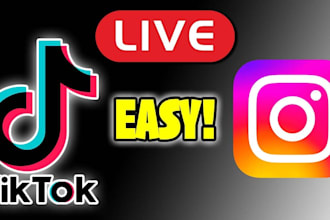 develop automated tiktok bot, live streaming bot, instagram api bot, twitter bot