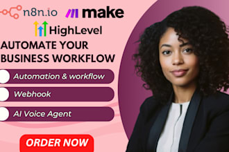 ghl workflow automation, ai voice agent, ai salesforce agent using n8n twilio