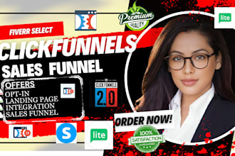 converting clickfunnels sales funnel, mailerlite, click funnels landing page