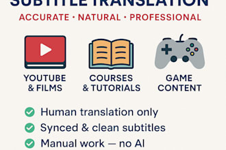 translate subtitles from english to turkish or turkish to english