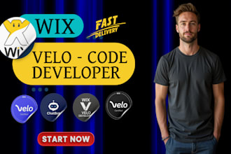 develop or customize wix website using velo, wix code, and database, wix studio
