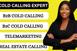 virtual assistant for USA real estate cold calling telemarketing  appointment