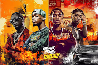 design your album cover art music mixtape artwork