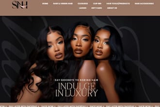 build hair extension website hair extension shopify store hair extension website
