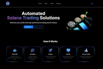 develop front running bot, solana volume bot, arbitrage bot, copy trading bot