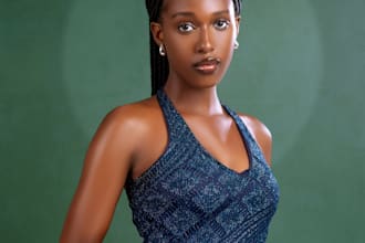 model your fashion items with elegance