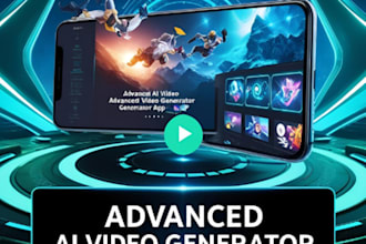 build ai image generator app, ai video generator app, ai image enhancer app