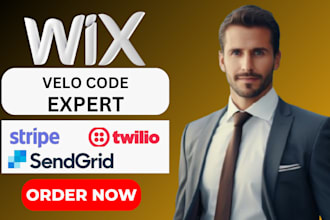 be your wix velo code expert wix developer custom velo wix website wix corvid