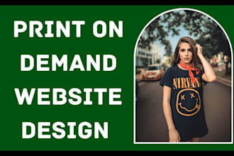 design print on demand pod custom t shirt mug hoodies hats accessories website