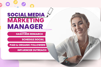 be your social media marketing manager community manager schedule post content