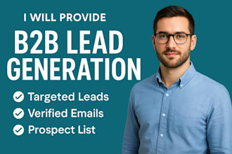 find targeted b2b leads and build a verified email list