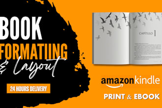 book formatting and layout design book formatting for amazon kdp cover design