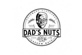 design amazing cashew nut business logo