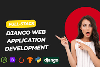 develop django websites, restful apis, dashboards, landing pages