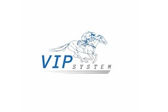 create horse racing performance logo