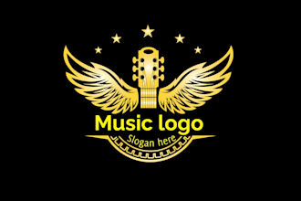 do modern entertainment, music and art logo or any graphics design
