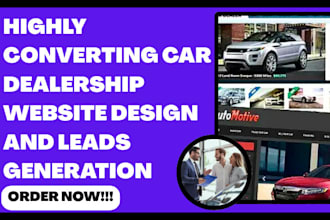 generate car dealership used car website moving company rental transport leads