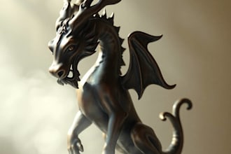draw concept art for characters, dragons and monsters