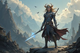dnd character art and dnd character art