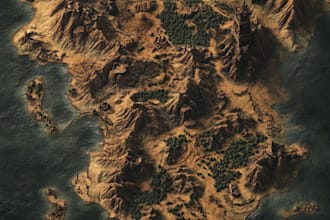 turn your map into fantasy map