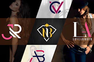 do luxury fashion clothing brand, streetwear and boutique logo design