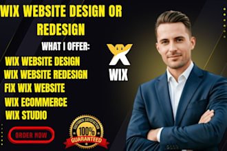wix website design wix website redesign fix wix studio website wix ecommerce