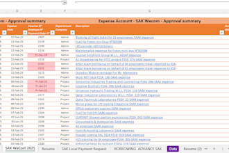 create a professional excel quotation or invoice template in english and french